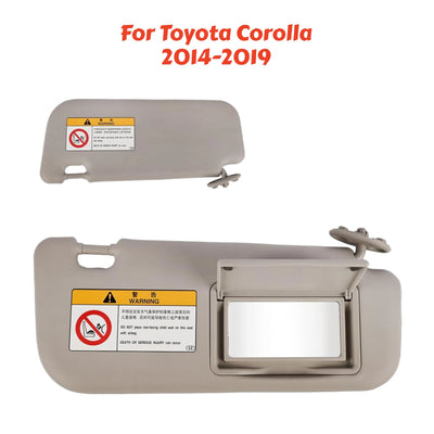 Pare-Soleil Toyota Corolla 2001-2019 Côté Conducteur ou Passager