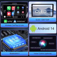 Autoradio Android Dodge Charger 2011-2014 Écran QLED 9 pouces CarPlay GPS Navigation