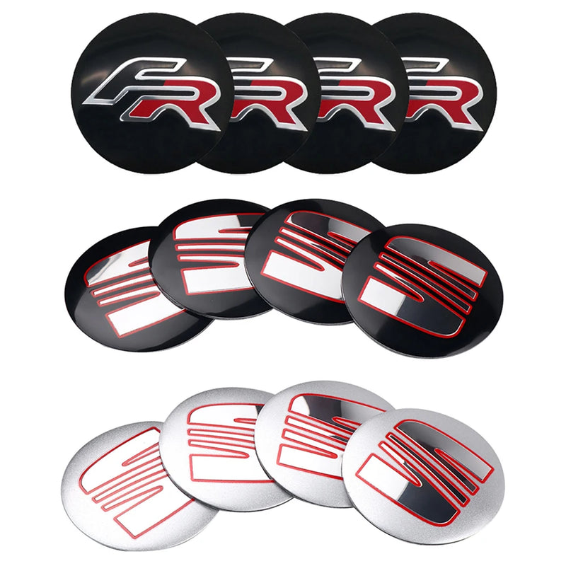 Cache-Moyeux Seat Cupra Leon 5F Ibiza Mii Ateca 56mm — vue d'ensemble