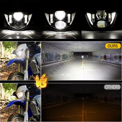 Phare LED Yamaha TTR WRF Enduro Dirt Bike