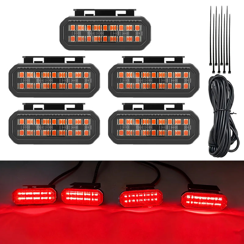 Feux de Calandre LED Nissan Frontier 4, 5 ou 8 Feux RGB ou Couleur