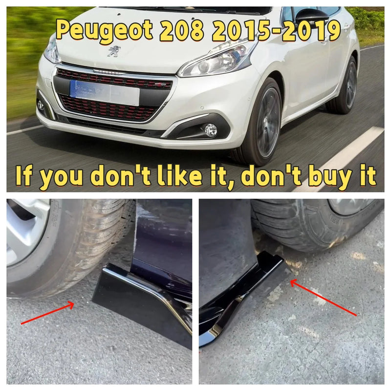 Lame Pare-Chocs Avant Peugeot 208 GTI 2012-2018