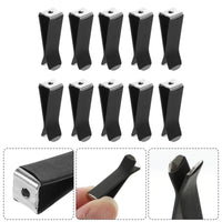Black Metal Car Air Freshener Holder Clips, Pack of 30