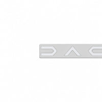 Emblème Dacia Métal Adhésif Coffre Sandero Duster Jogger Bigster