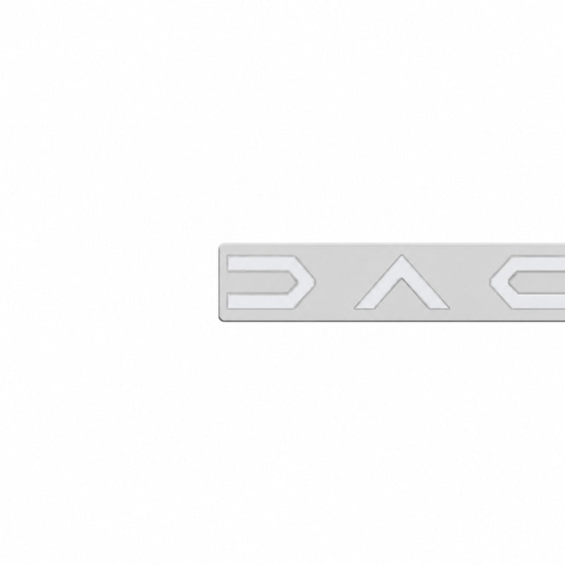 Emblème Dacia Métal Adhésif Coffre Sandero Duster Jogger Bigster