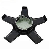 Cache-Moyeux Mercedes AMG A0004002400, S63 S65 C43 C63 S560 S680 GLS600, Noir, 5 Branches