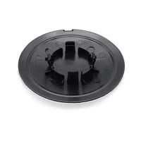 Cache-Moyeux Fiat 500 133mm Argent Anti-Poussière — gros plan