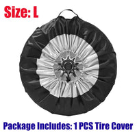 Housse de Protection Pneu de Secours Voiture SUV Oxford