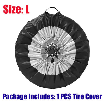 Housse de Protection Pneu de Secours Voiture SUV Oxford