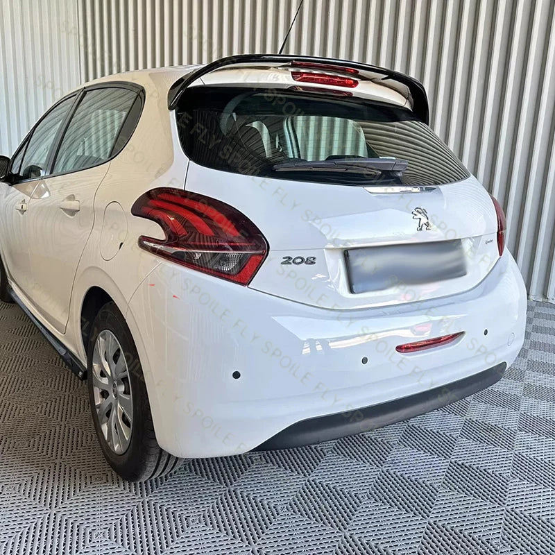 Becquet de Toit Peugeot 208 2012-2019 Noir Brillant