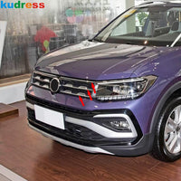 Calandre Volkswagen T-Cross 2018-2023, 6 Baguettes de Grille en Inox Chromé Adhésives