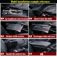 Accoudoir Central Citroën C3 C4 Rangement Simple ou Double 3 USB