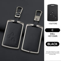 Coque de Clé Renault Alliage de Zinc Mégane 2 Mégane 3 Clio Scénic Captur Laguna Fluence Koleos Duster