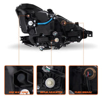 Phare Avant LED Lexus IS250 IS350 2014 2015 2016 Gauche ou Droit Optique Feu de Route Bloc Complet