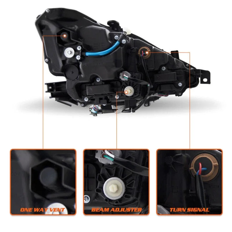 Phare Avant LED Lexus IS250 IS350 2014 2015 2016 Gauche ou Droit Optique Feu de Route Bloc Complet