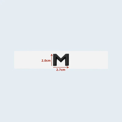 Autocollant Emblème Lettres Mercedes GLS Maybach X167