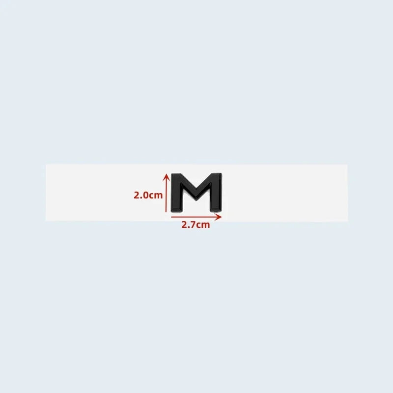 Autocollant Emblème Lettres Mercedes GLS Maybach X167 — vue de trois quarts
