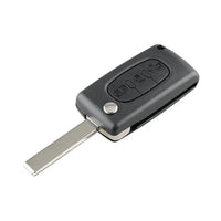 Coque de Clé Peugeot Citroën Pliante à Rabat 2 3 ou 4 Touches 207 307 308 407 607 807 C2 C3 C4 C5 C6