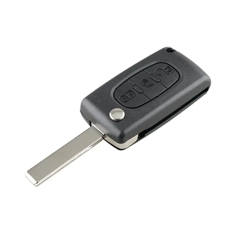 Coque de Clé Peugeot Citroën Pliante à Rabat 2 3 ou 4 Touches 207 307 308 407 607 807 C2 C3 C4 C5 C6