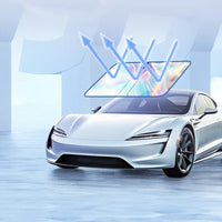 Pare-Soleil Pare-Brise Renault Mégane 2 3 4 Parapluie Pliable Anti-UV Argent ou Holographique