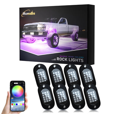 Éclairage d'Ambiance LED RGB Sous Caisse 4x4 SUV