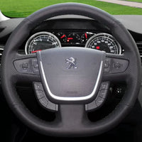 Couvre Volant Peugeot 508 et 508 SW 2011-2018 Cuir à Coudre