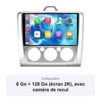 Autoradio CarPlay Ford Focus 2 2004-2011 Android Écran Tactile