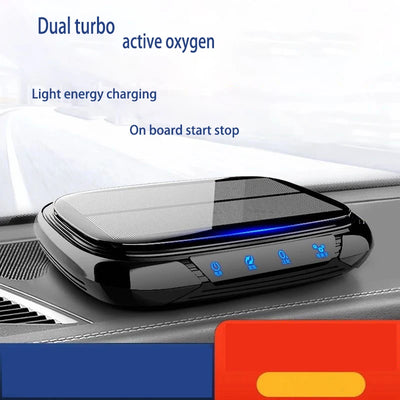 Purificateur d'Air Solaire Ions Négatifs Diffuseur d'Arômes