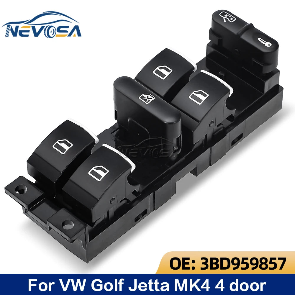 Bouton Lève-Vitre Volkswagen Golf 4 Bora Passat B5 3BD959857