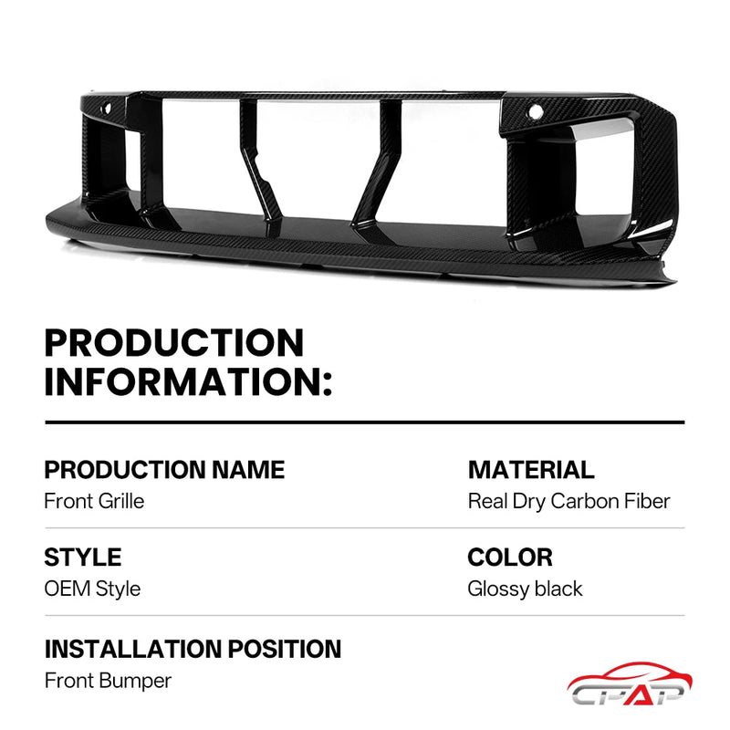 Grille de Calandre Avant Carbone BMW M2 G87 2023
