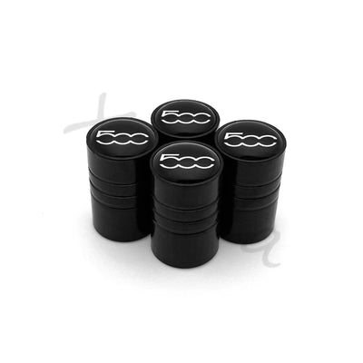 Bouchons de Valve Fiat 500 2007-2015 Alliage Aluminium