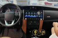 Autoradio Écran 12,3 Pouces Toyota Fortuner et Hilux 2015-2021 Android 14 CarPlay Sans Fil DSP