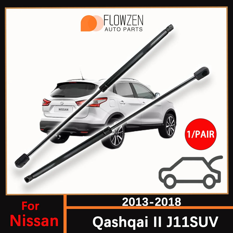 Vérins de Coffre Nissan Qashqai 2 J11 2013-2018 Paire