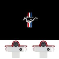 Projecteur de Porte LED Ford C-Max S-Max Focus Kuga Mustang Lumière de Bienvenue 2 Pièces 2007-2013