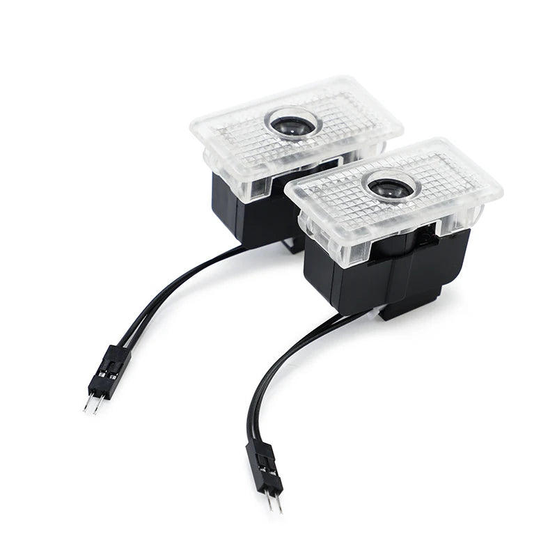 Projecteur Logo Porte Peugeot Blason ou Lion LED 2 Pièces