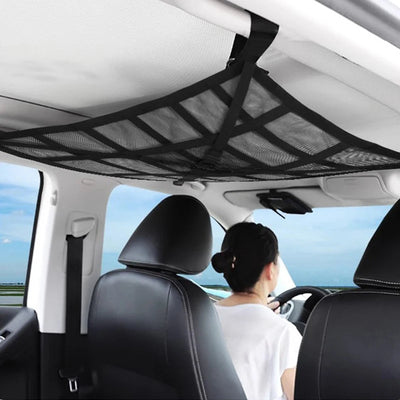 Rangement de Toit Filet de Plafond Voiture Grande Capacité