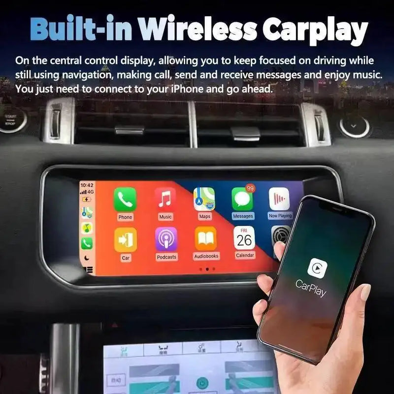 Autoradio Android 15 Land Rover Evoque L538 2012-2018 Écran QLED 10,25 Pouces CarPlay GPS