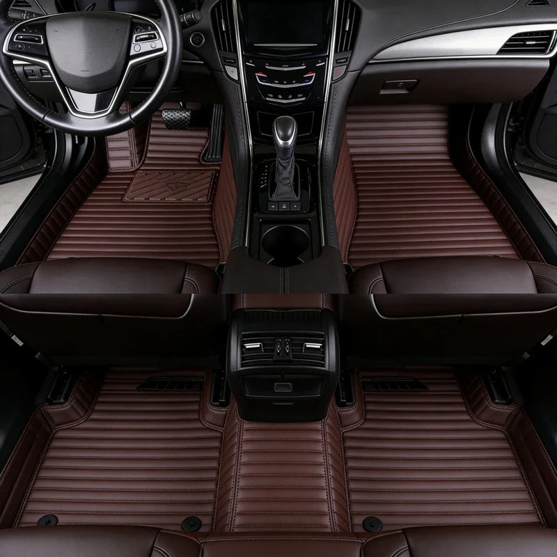 Tapis de Sol Peugeot 208 II P21 2019-2026 Faciles à Nettoyer Antidérapants 5 Places