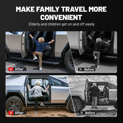 Marchepieds Latéraux Antidérapants Tesla Cybertruck