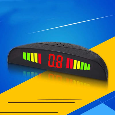 Radar de Recul 4 Capteurs Écran LED Universel