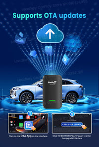 Boîtier CarPlay CarlinKit CP2A Pro Sans Fil Android Auto Wi-Fi 5 GHz