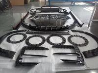 Kit Carrosserie Complet Carbone Porsche Cayenne 9Y0 2024 : Capot, Splitter de Pare-Chocs, Diffuseur, Élargisseurs d'Ailes, Jupes