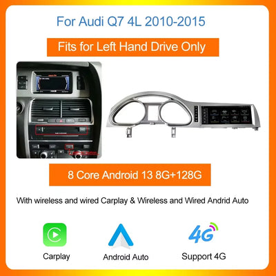 Autoradio Android Audi Q7 4L MMI 2G 3G