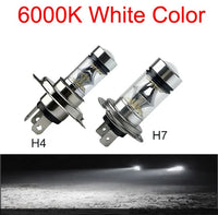 Ampoules LED H4 H7 12000LM 80W Voiture