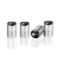 Bouchons de Valve Volkswagen Golf Polo Passat GTI R Line — gros plan