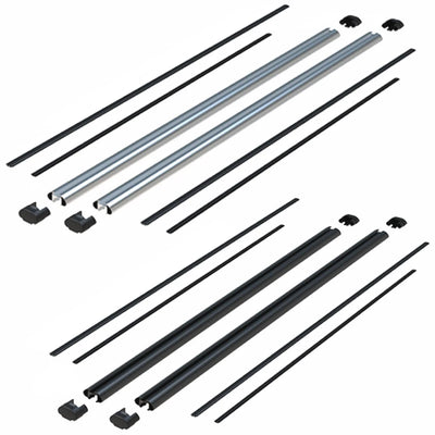 Barres de Toit Universelles MASITU Aluminium 100 à 140 cm