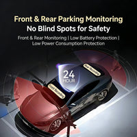 Dashcam 4 Canaux 4K WiFi Avant Arrière Intérieur