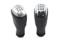 Pommeau de Levier de Vitesse Renault Clio 4 IV et Captur, Boîte Manuelle 5 Vitesses, Argent Brillant ou Mat, Réf. 328654134R