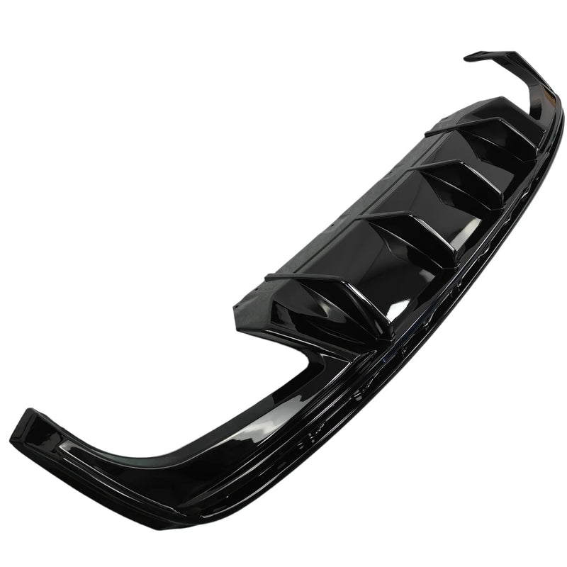 Diffuseur Arrière Noir Brillant Skoda Octavia RS MK4 Hatchback 2020-2024