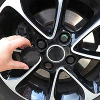 Cache-Moyeux Mercedes W205 W212 W463 75mm Emblème — gros plan